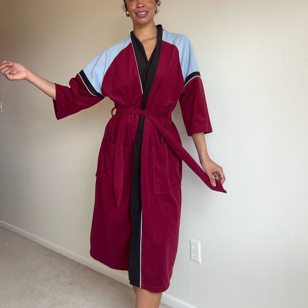Colorblock Robe - image 1